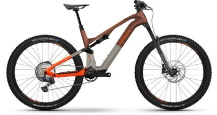 Haibike Lyke CF 10 leather/orange gloss