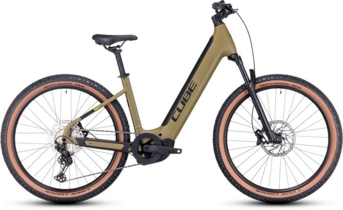 Cube Reaction Hybrid Race 750 olive